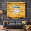 Merry Christmas Australia Tapestry Xmas Travel Map - Aussie Hoodie