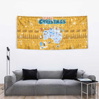 Merry Christmas Australia Tapestry Xmas Travel Map - Aussie Hoodie