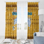 Merry Christmas Australia Window Curtain Xmas Travel Map - Aussie Hoodie