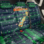 Merry Christmas New Zealand Back Car Seat Cover Xmas Travel Map - Aussie Hoodie