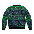 Merry Christmas New Zealand Bomber Jacket Xmas Travel Map - Aussie Hoodie