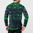 Merry Christmas New Zealand Button Sweatshirt Xmas Travel Map - Aussie Hoodie