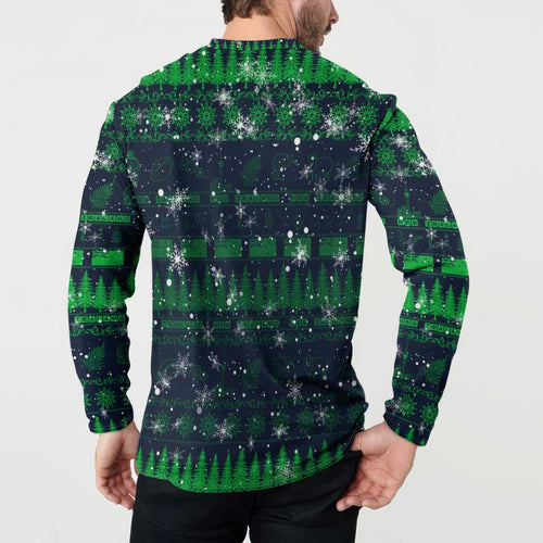 Merry Christmas New Zealand Button Sweatshirt Xmas Travel Map - Aussie Hoodie