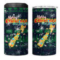 Merry Christmas New Zealand 4 in 1 Can Cooler Tumbler Xmas Travel Map - Aussie Hoodie
