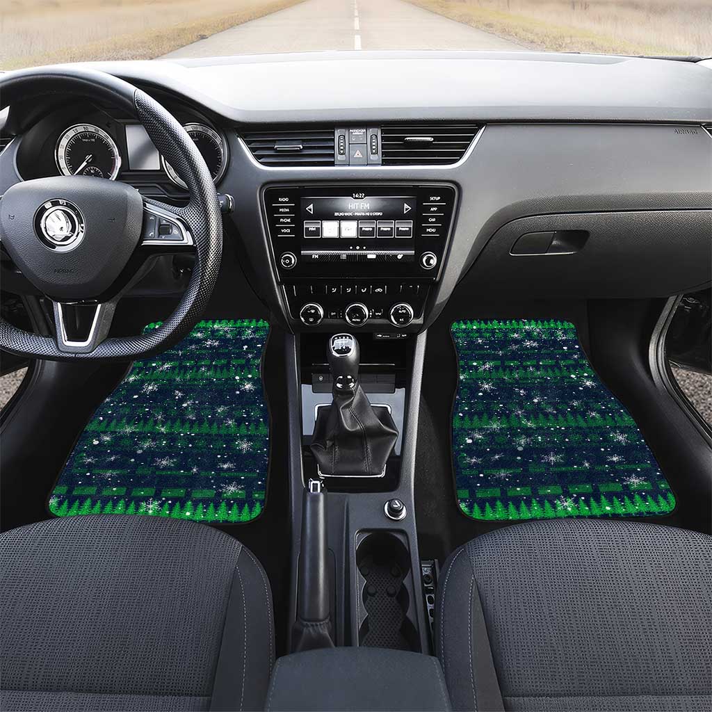 Merry Christmas New Zealand Car Mats Xmas Travel Map - Aussie Hoodie