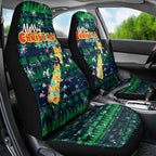 Merry Christmas New Zealand Car Seat Cover Xmas Travel Map - Aussie Hoodie