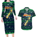 Merry Christmas New Zealand Couples Matching Long Sleeve Bodycon Dress and Hawaiian Shirt Xmas Travel Map - Aussie Hoodie