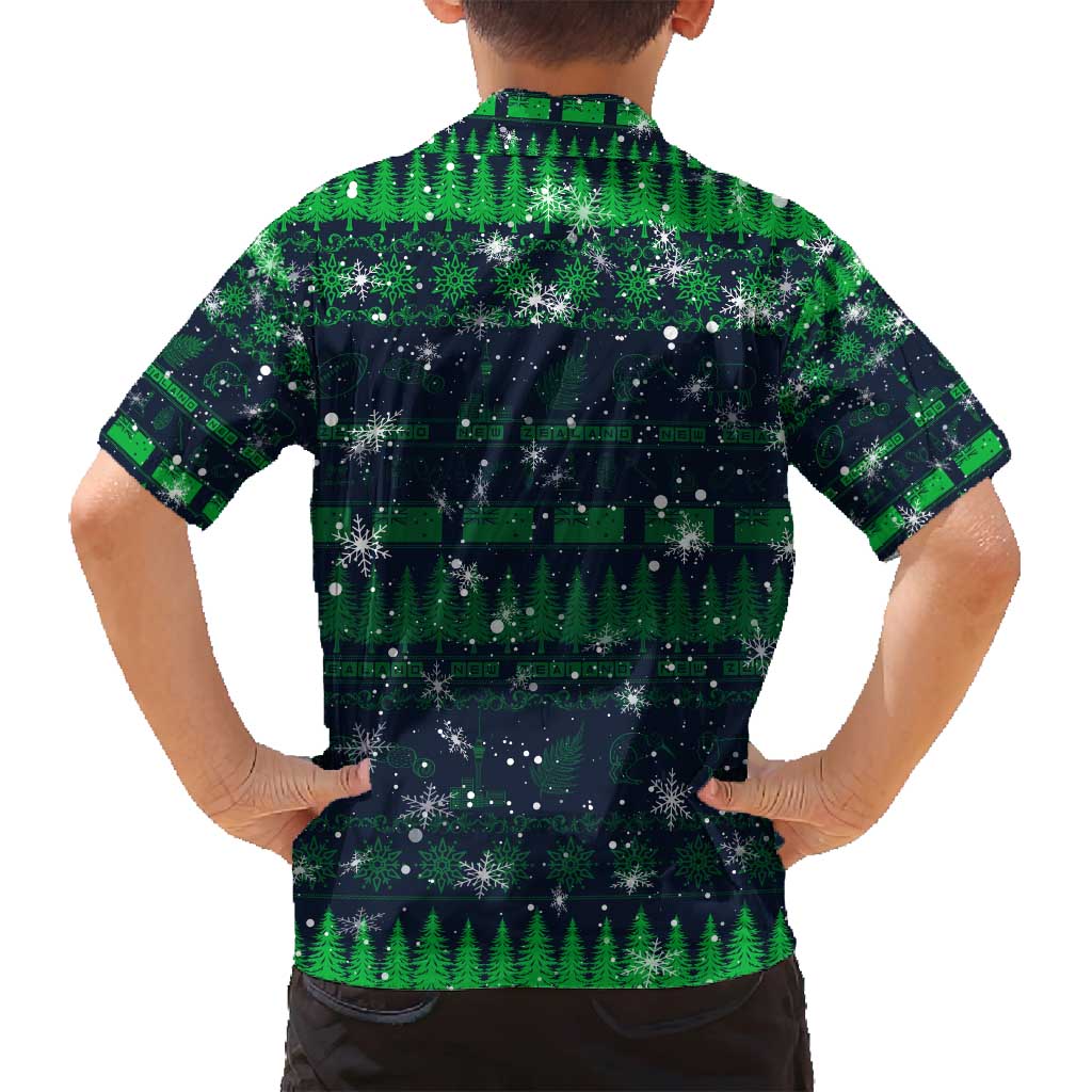 Merry Christmas New Zealand Family Matching Long Sleeve Bodycon Dress and Hawaiian Shirt Xmas Travel Map - Aussie Hoodie