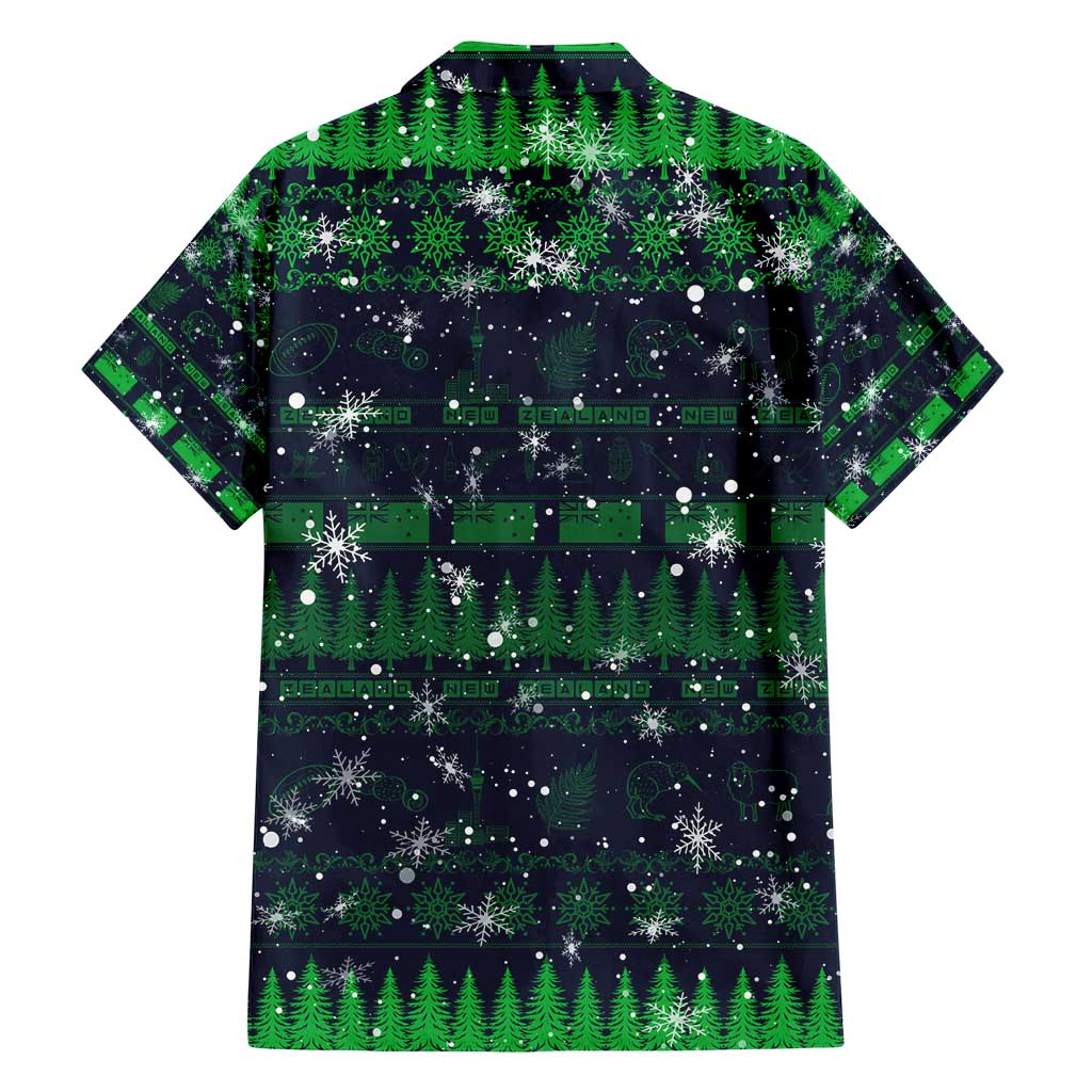 Merry Christmas New Zealand Family Matching Off Shoulder Maxi Dress and Hawaiian Shirt Xmas Travel Map - Aussie Hoodie