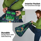 Merry Christmas New Zealand Grocery Bag Xmas Travel Map - Aussie Hoodie
