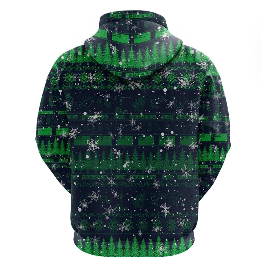 Merry Christmas New Zealand Hoodie Xmas Travel Map - Aussie Hoodie