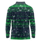 Merry Christmas New Zealand Long Sleeve Polo Shirt Xmas Travel Map - Aussie Hoodie
