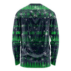 Merry Christmas New Zealand Long Sleeve Shirt Xmas Travel Map - Aussie Hoodie
