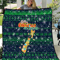 Merry Christmas New Zealand Quilt Xmas Travel Map - Aussie Hoodie