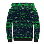 Merry Christmas New Zealand Sherpa Hoodie Xmas Travel Map - Aussie Hoodie