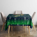Merry Christmas New Zealand Tablecloth Xmas Travel Map - Aussie Hoodie