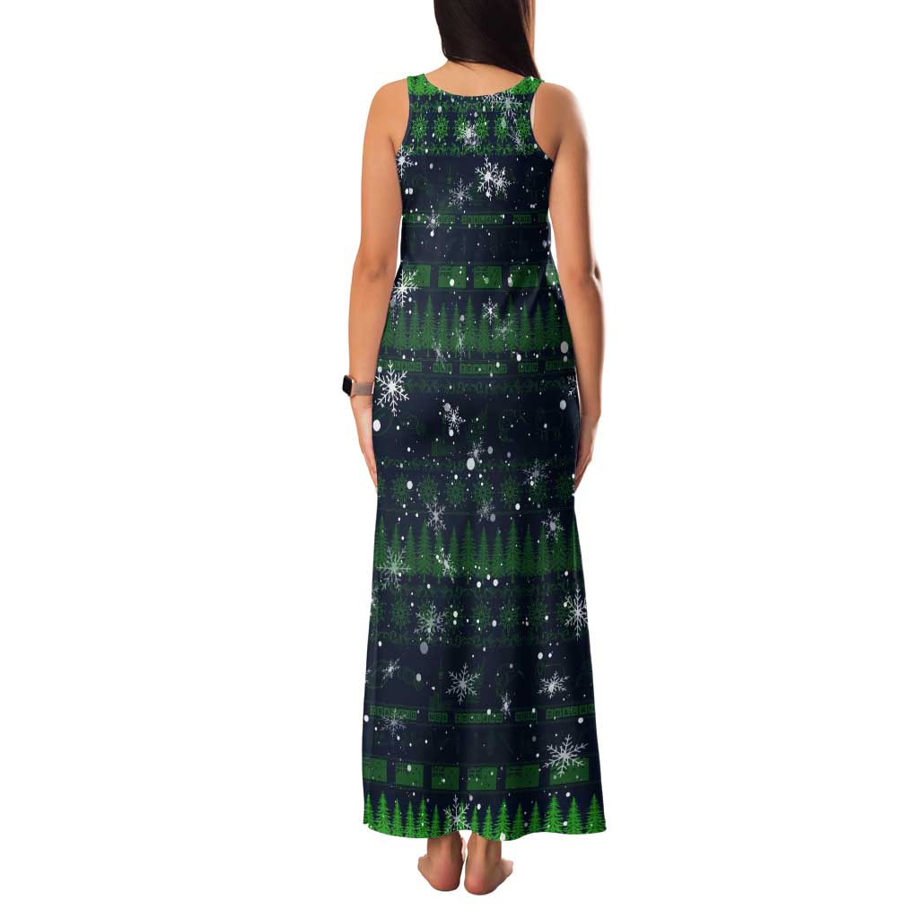 Merry Christmas New Zealand Tank Maxi Dress Xmas Travel Map - Aussie Hoodie