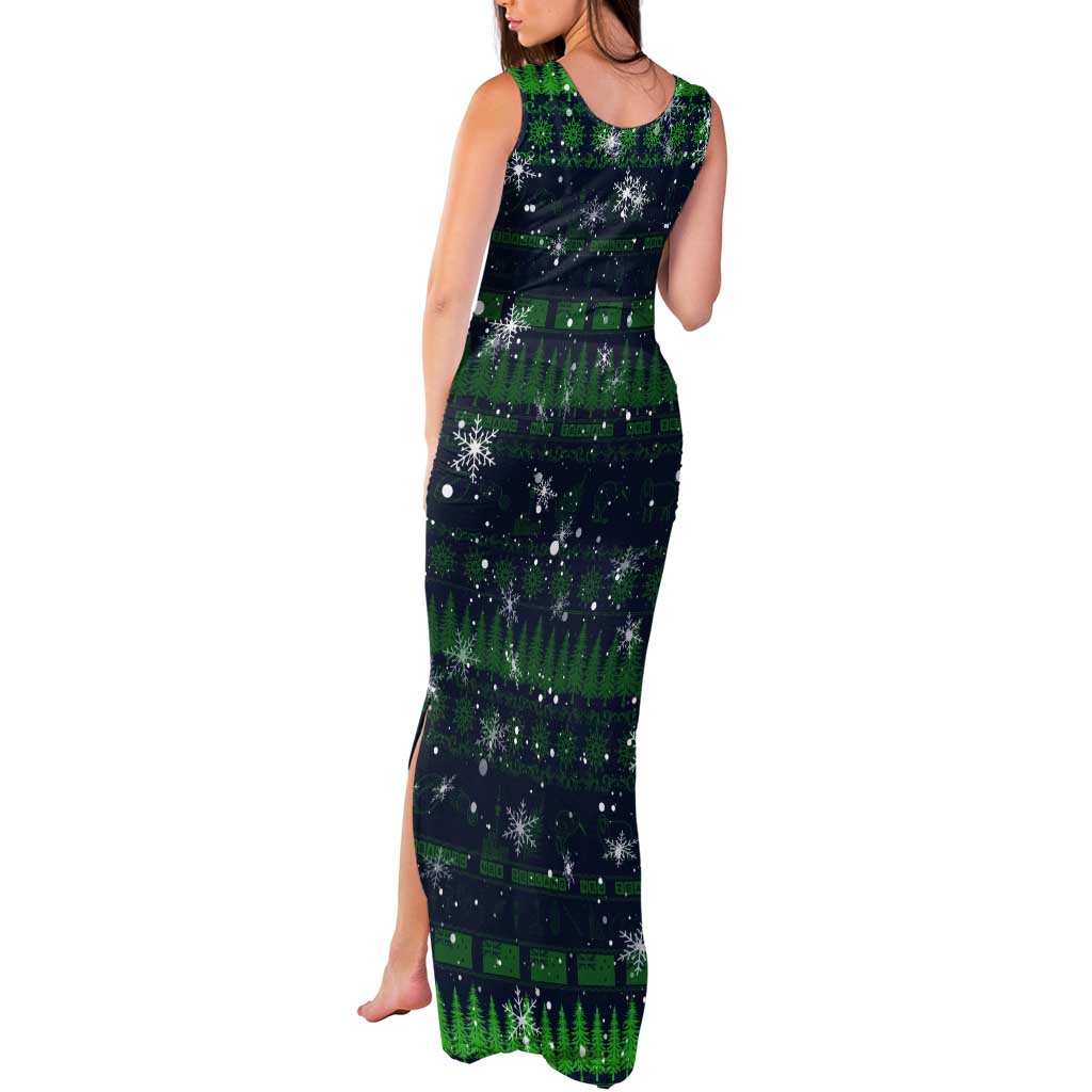 Merry Christmas New Zealand Tank Maxi Dress Xmas Travel Map - Aussie Hoodie