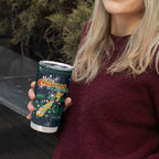 Merry Christmas New Zealand Tumbler Cup Xmas Travel Map - Aussie Hoodie