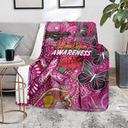 Breast Cancer Awareness Aboriginal Blanket Australian Pink Out