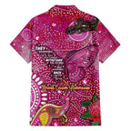 Breast Cancer Awareness Aboriginal Hawaiian Shirt Australian Pink Out