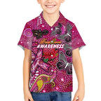 Breast Cancer Awareness Aboriginal Hawaiian Shirt Australian Pink Out