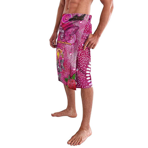 Breast Cancer Awareness Aboriginal Lavalava Australian Pink Out