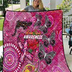 Breast Cancer Awareness Aboriginal Quilt Australian Pink Out