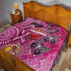 Breast Cancer Awareness Aboriginal Quilt Australian Pink Out