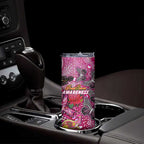 Breast Cancer Awareness Aboriginal Skinny Tumbler Australian Pink Out