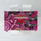 Breast Cancer Awareness Aboriginal Tablecloth Australian Pink Out