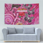 Breast Cancer Awareness Aboriginal Tapestry Australian Pink Out