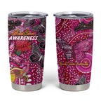 Breast Cancer Awareness Aboriginal Tumbler Cup Australian Pink Out