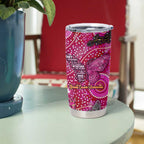 Breast Cancer Awareness Aboriginal Tumbler Cup Australian Pink Out