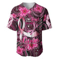 Breast Cancer Australian Aboriginal Baseball Jersey I Wear Pink Because I Love My Cousin