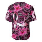 Breast Cancer Australian Aboriginal Baseball Jersey I Wear Pink Because I Love My Cousin