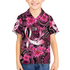 Breast Cancer Australian Aboriginal Hawaiian Shirt I Wear Pink Because I Love My Cousin