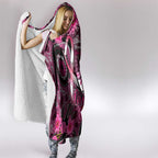 Breast Cancer Australian Aboriginal Hooded Blanket I Wear Pink Because I Love My Cousin