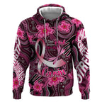 Breast Cancer Australian Aboriginal Hoodie I Wear Pink Because I Love My Cousin
