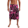 Breast Cancer Australian Aboriginal Lavalava I Wear Pink Because I Love My Cousin