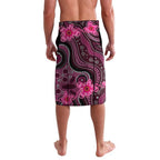 Breast Cancer Australian Aboriginal Lavalava I Wear Pink Because I Love My Cousin