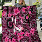 Breast Cancer Australian Aboriginal Quilt I Wear Pink Because I Love My Cousin