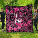 Breast Cancer Australian Aboriginal Quilt I Wear Pink Because I Love My Cousin