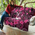 Breast Cancer Australian Aboriginal Quilt I Wear Pink Because I Love My Cousin