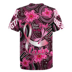 Breast Cancer Australian Aboriginal Rugby Jersey I Wear Pink Because I Love My Cousin
