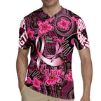 Breast Cancer Australian Aboriginal Rugby Jersey I Wear Pink Because I Love My Cousin