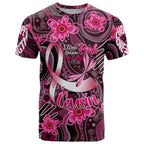 Breast Cancer Australian Aboriginal T Shirt I Wear Pink Because I Love My Cousin