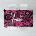 Breast Cancer Australian Aboriginal Tablecloth I Wear Pink Because I Love My Cousin