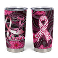 Breast Cancer Australian Aboriginal Tumbler Cup I Wear Pink Because I Love My Cousin