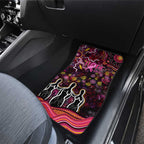 Breast Cancer Aboriginal Car Mats Australian Indigenous Never Give Up - Faith Hope Love
